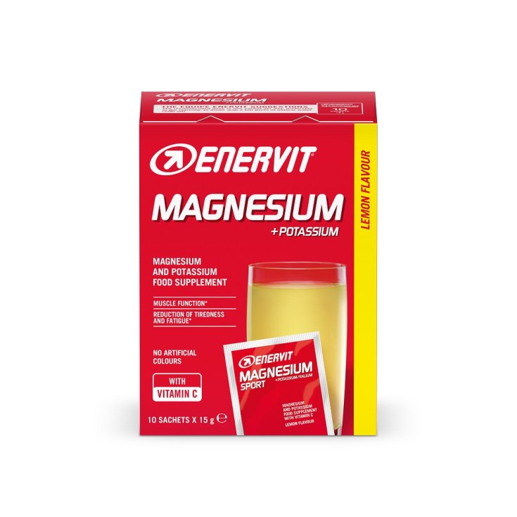 Magnesium + Potassium Enervit 10 Bustine Da 15g
