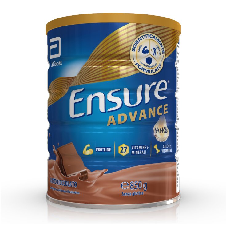 Ensure Advance formula Nutrivigor Cioccolato Abbott 850g Ensure Advance formula Nutrivigor Cioccolato Abbott 850g