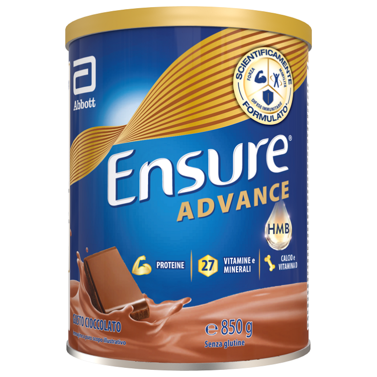 Ensure Advance formula Nutrivigor Cioccolato Abbott 850g