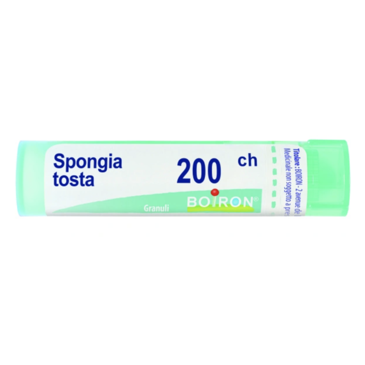 Spongia Tosta 200CH Boiron 80 Granuli