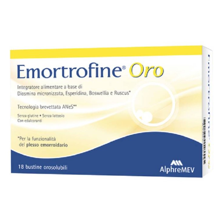 Emortrofine® Oro AlphreMev 18 Bustine
