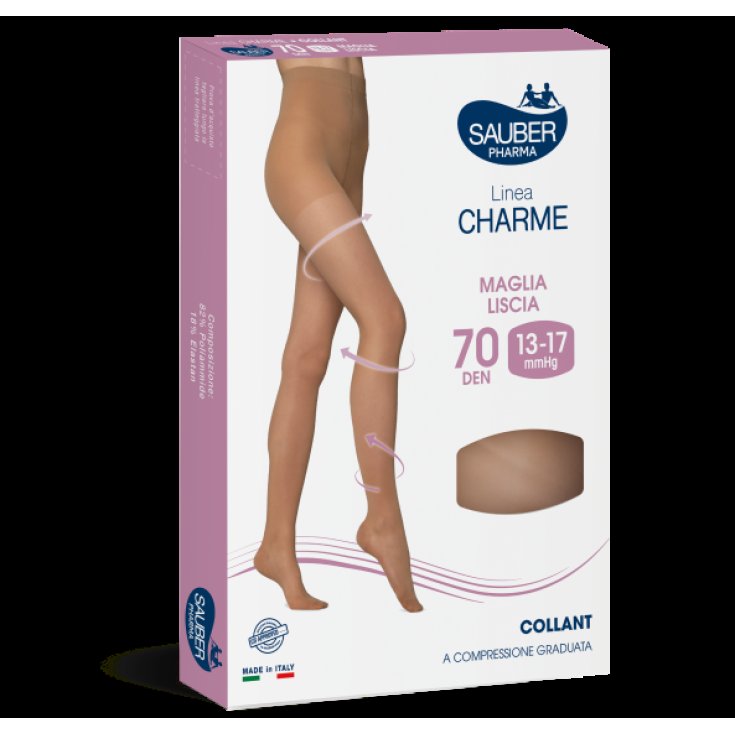 Linea Charme 70D Collant Camel Tg.3 Sauber