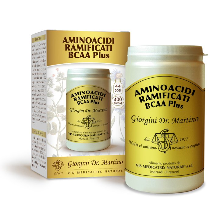 Aminoacidi Ramificati Bcaa Plus Dr. Giorgini 400 Pastiglie