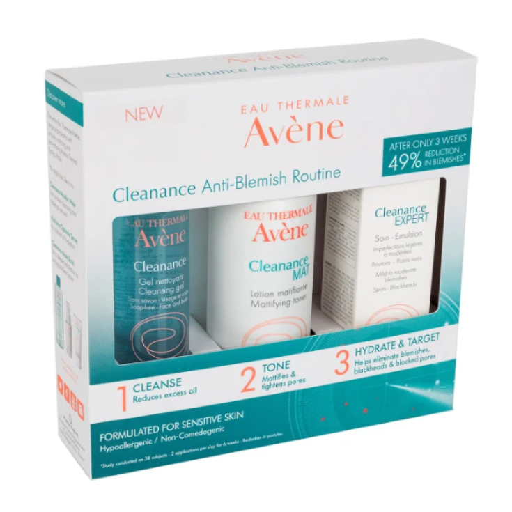 Avène Cleanance Anti-Blemish Routine 1 Kit