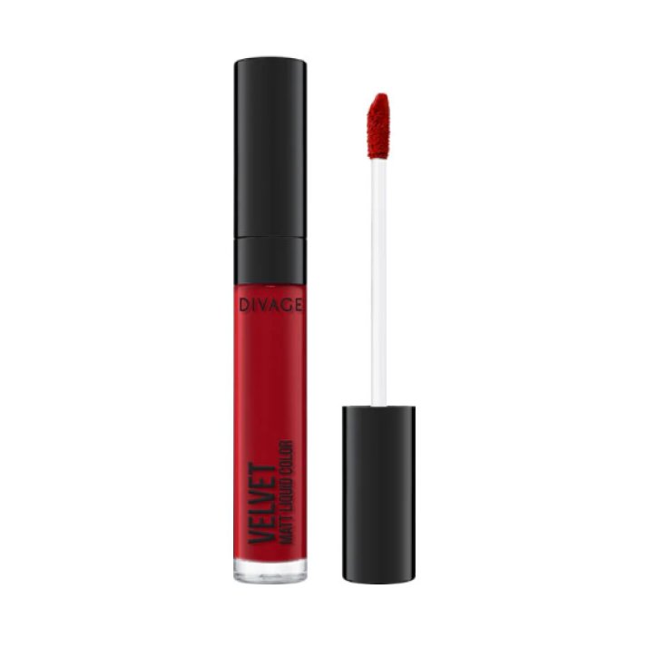 Velvet Matt Liquid Color 04 Pure Red Divage