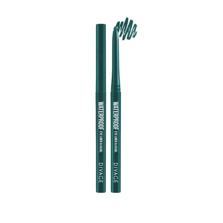 Eyeliner & Kajal&nbsp;Waterproof 04 Green Divage