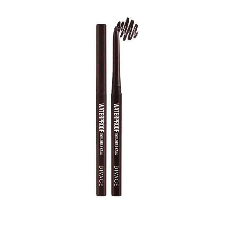 Eyeliner & Kajal&nbsp;Waterproof 06 Brown Divage