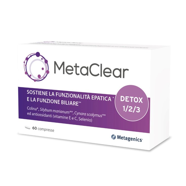MetaClear Metagenics 60 Compresse