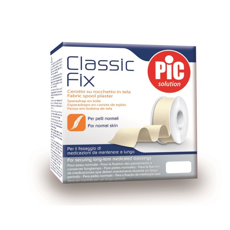 Classic Fix 1,25cm x 5m Rocchetto in Tela - Farmacia Loreto