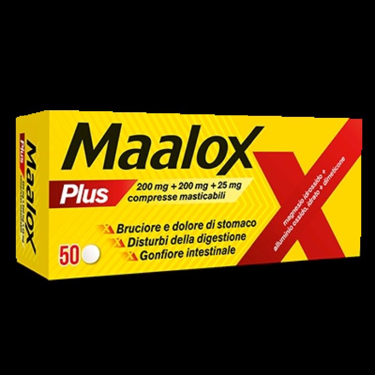 Sanofi Maalox Plus 50 Compresse Masticabili