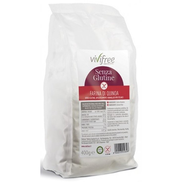 Vivifree Farina di Quinoa Senza Glutine Molino Spadoni 400g