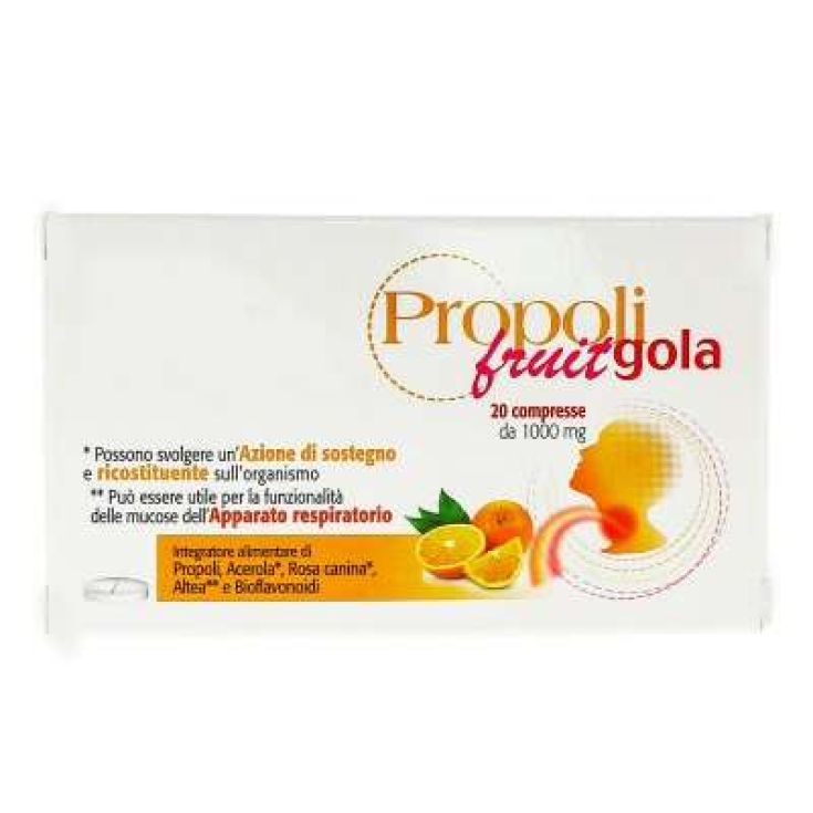 Propoli Fruit Gola 20 Compresse