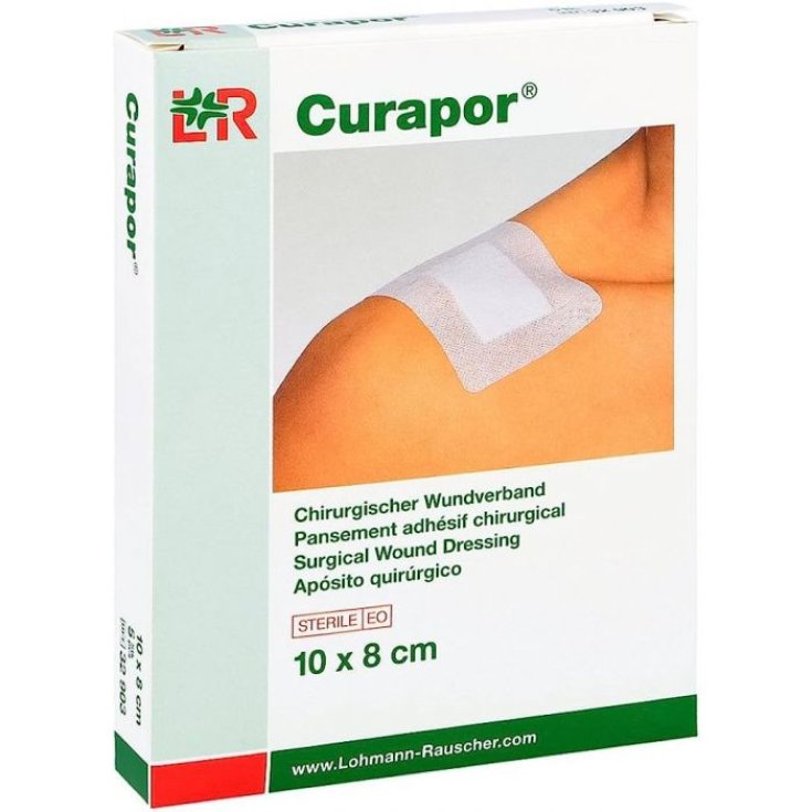 Curapor® Cerotto Sterile 10x8cm Lohmann & Rauscher 5 Pezzi