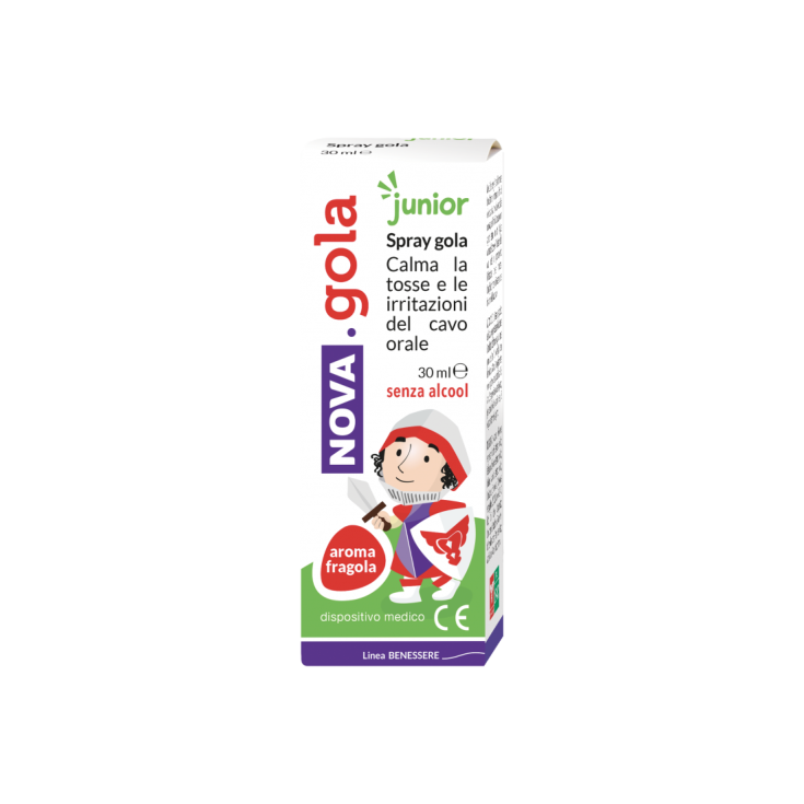 Nova.Gola Spray Junior Fragola Nova Argentia 30ml