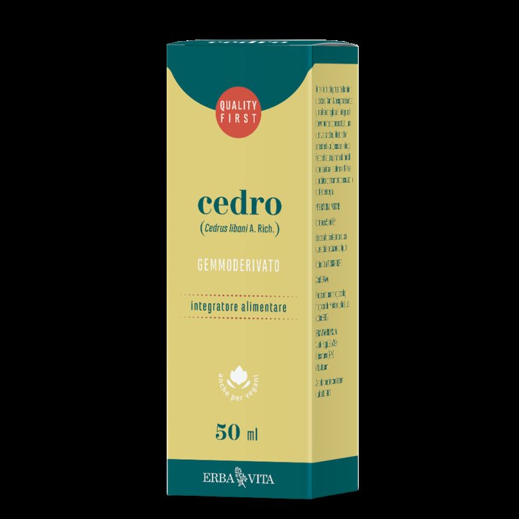 Cedro Gemmoderivato Erba Vita 50ml