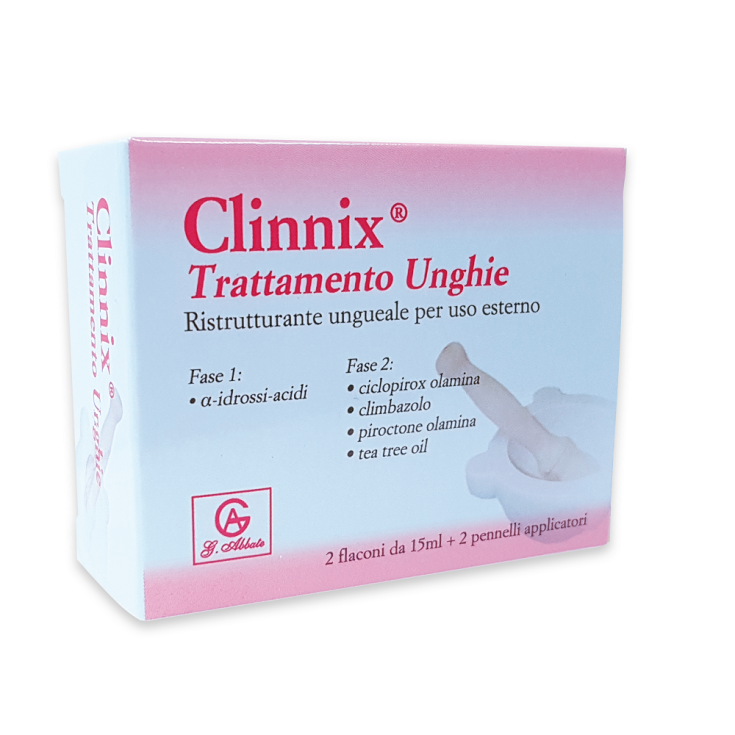 Clinnix® Trattamento Unghie Abbate Gualtiero 2x15ml