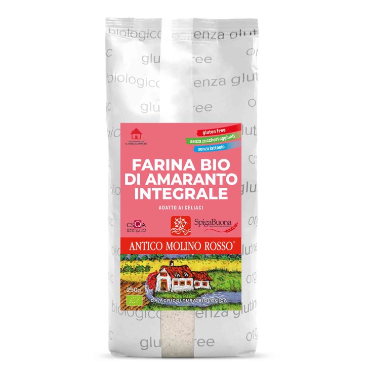 SpigaBuona® Farina Integrale di Amaranto Bio Antico Molino Rosso® 250g