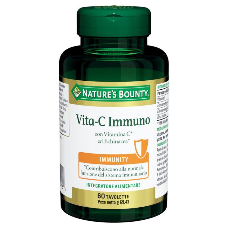 Vita C Immuno Nature's Bounty 60 Tavolette
