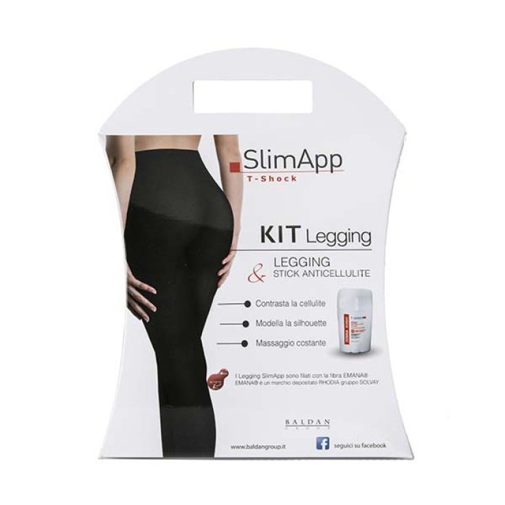 Kit Legging Taglia L + Stick Anticellulite