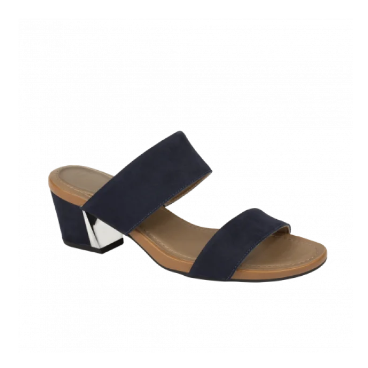 Diana Nubuck Tessuto Navy Blu 38 Dr. Scholl's 1 Paio