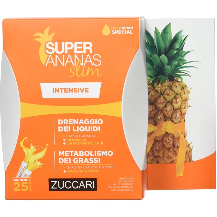Super Ananas Slim Intensive Zuccari 25 Stick Pack Da 10ml