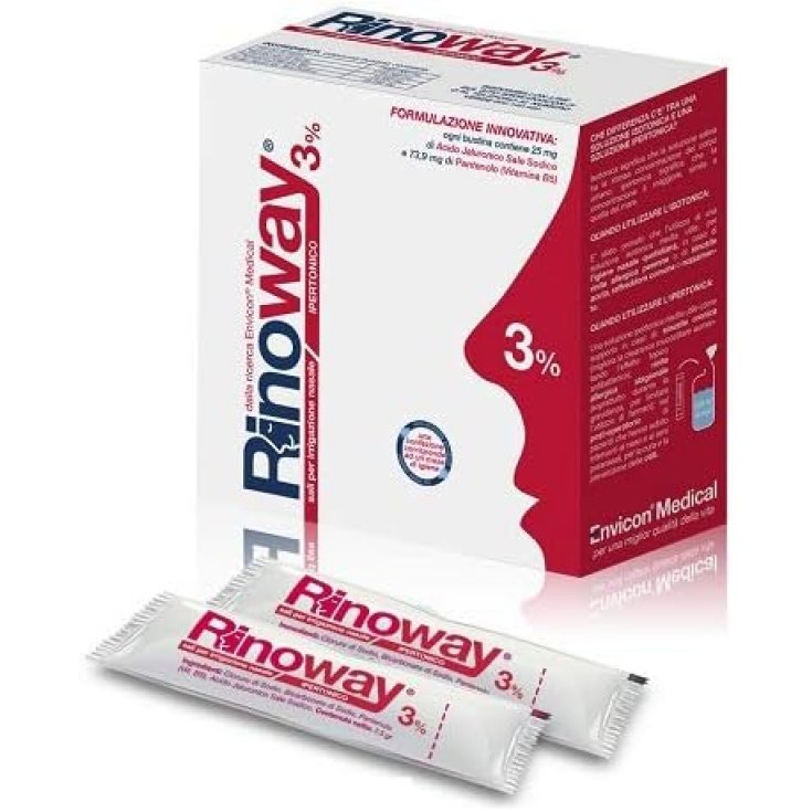 Rinoway® Envicon Medical 15 Bustine Sali Ipertonici