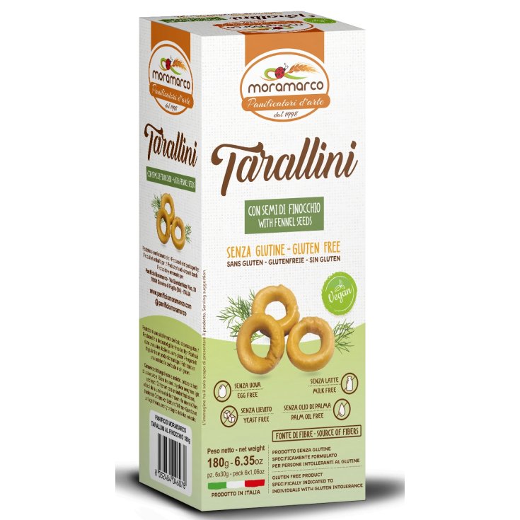 Tarallini Al Finocchio Moramarco 6x30g