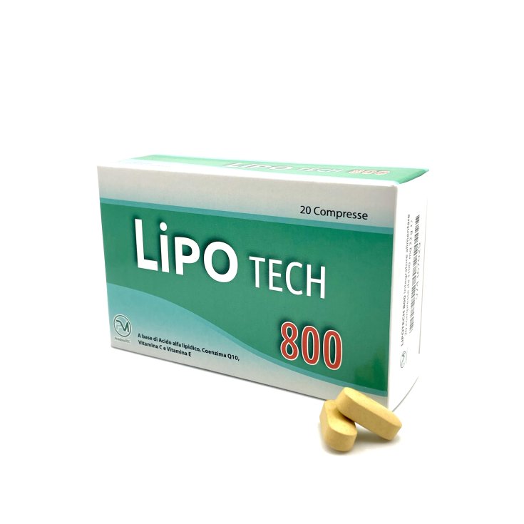 Lipotech 800 Piemme Pharmatech 20 Compresse