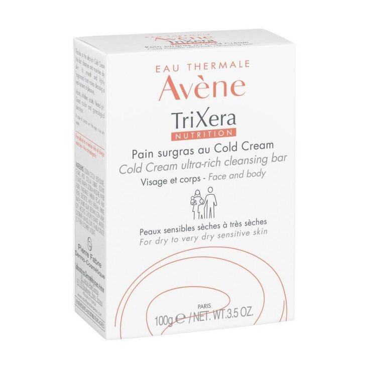 Avène Trixera Nutrition Pane Surgras Alla Cold Cream 100g