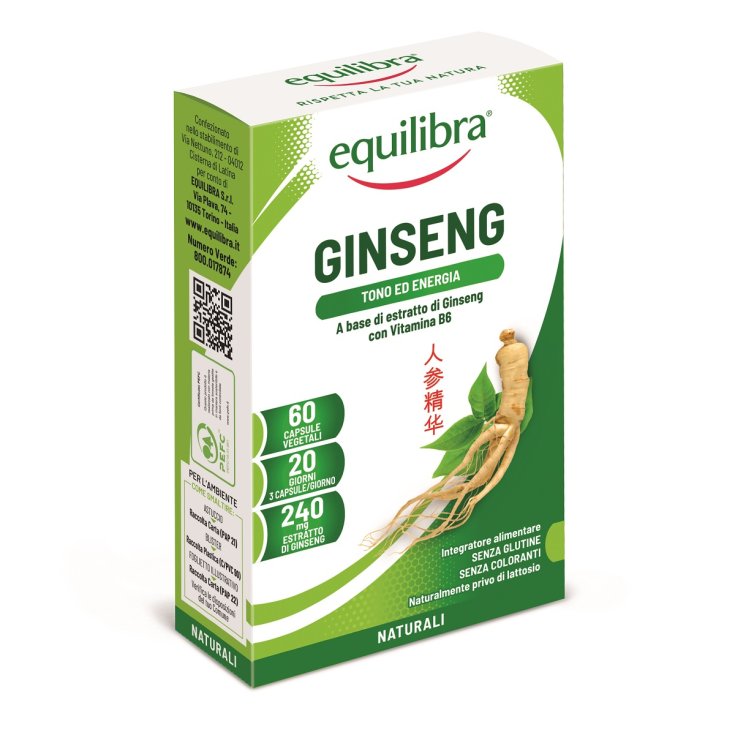 Ginseng Equilibra 60 Capsule 19g
