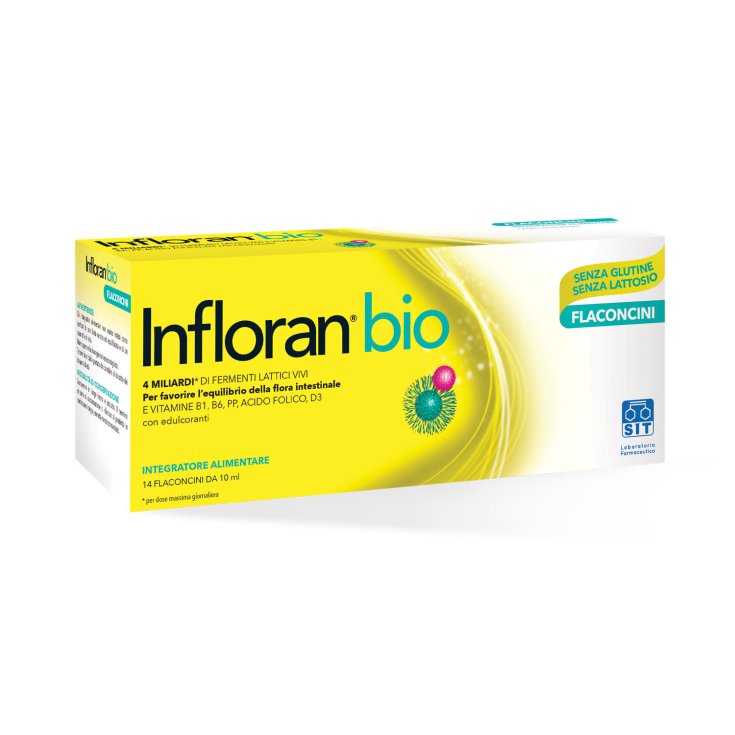 Infloran Bio SIT Laboratorio Farmaceutico Flaconcini 14x10ml