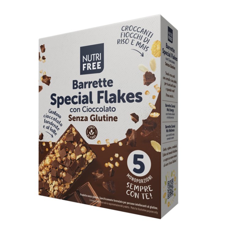 Barrette Special Flakes Con Cioccolato Nutrifree 124g