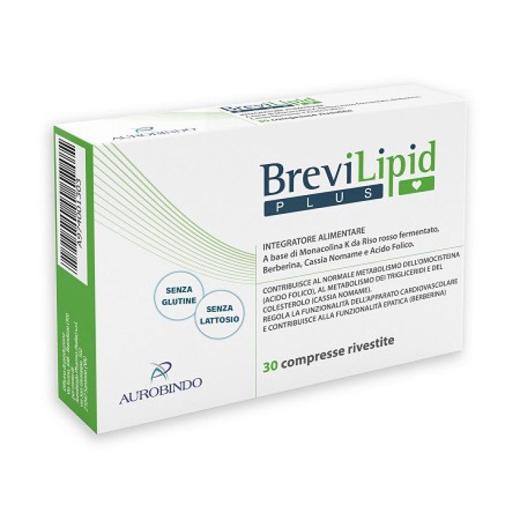 Brevilipid Plus Aurobindo 30 Compresse Rivestite