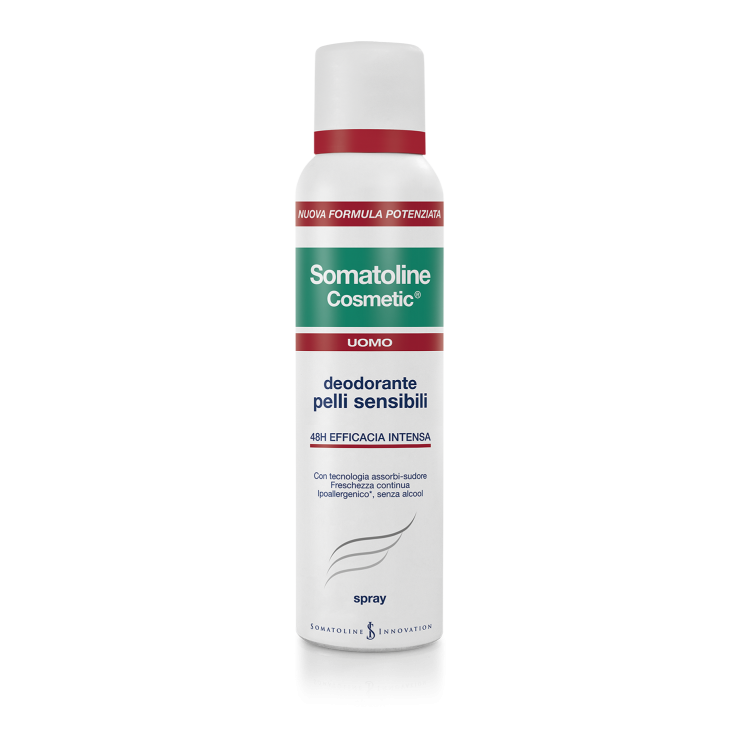 Somatoline Cosmetic Deodorante Uomo Spray Pelli Sensibili 150ml