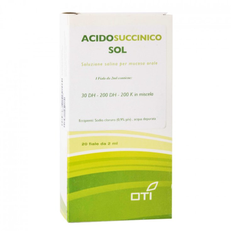Acido Succinico Sol Oti 20x2ml