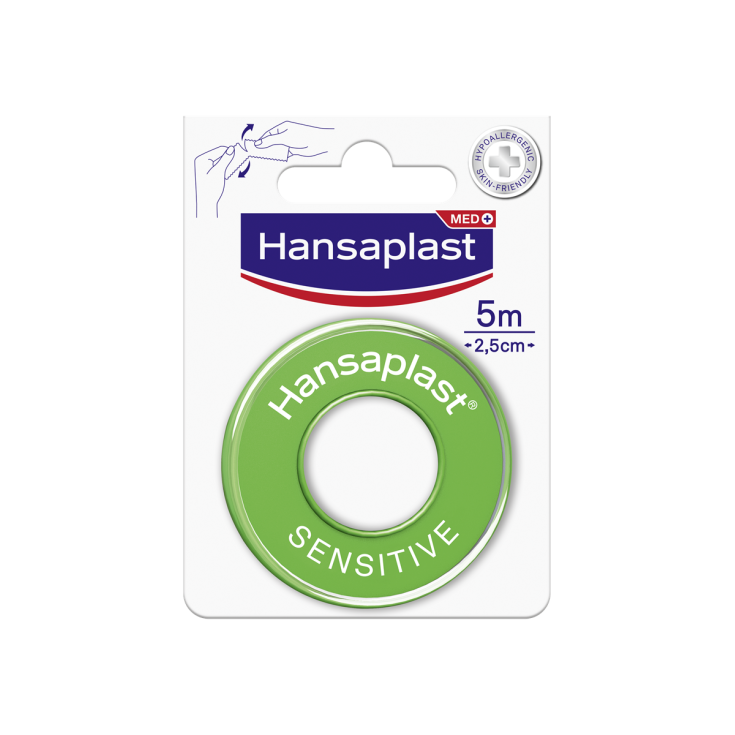 Hansaplast Rocchetto Sensitive 5x2,50 1 Pezzo