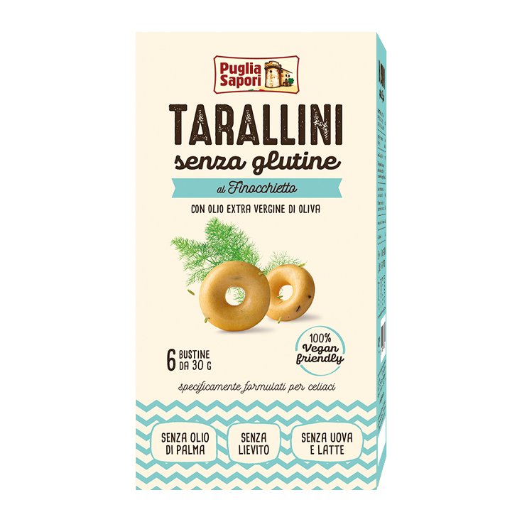 Tarallini al Finocchietto con Farina di Riso 6x30g