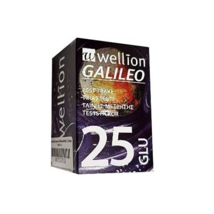 Galileo Glucose Test Strips Wellion 25 Strisce