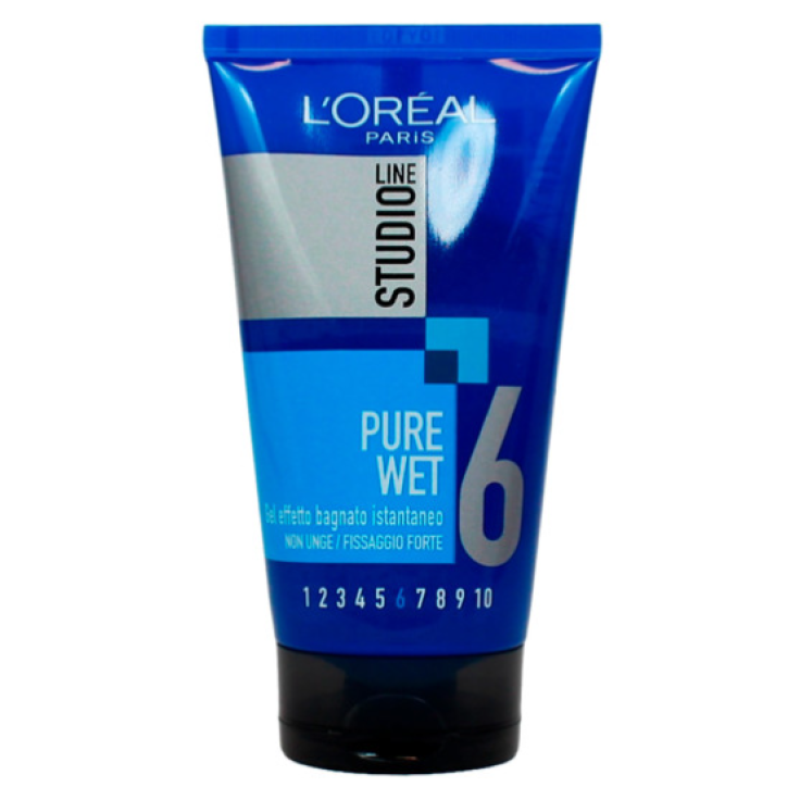 Studio Line Pure Wet 6 Gel Effetto Bagnato Istantaneo L'Oréal 150ml