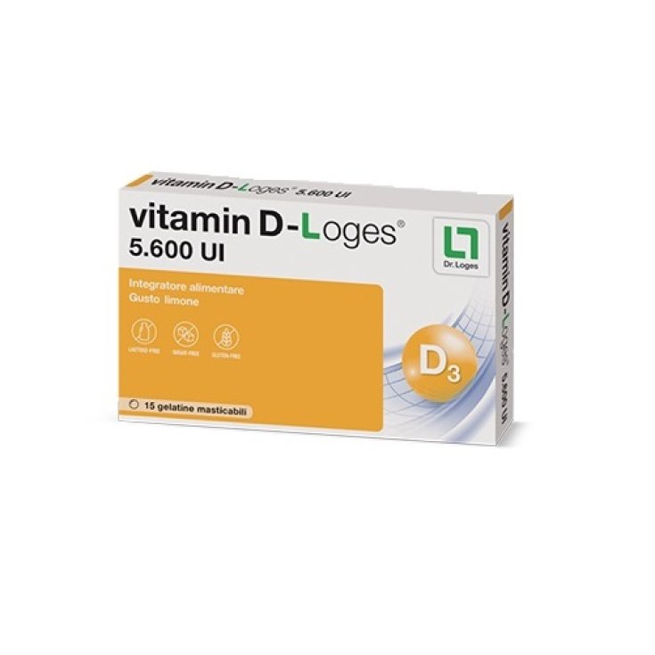 Vitamin D-Loges Biofarmex 15 Gelatine 
