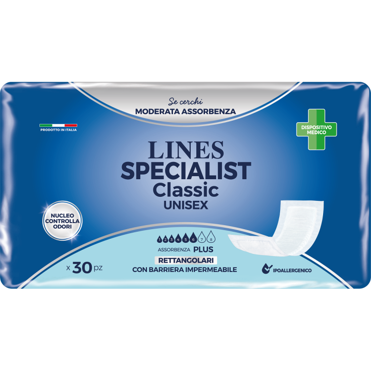 Lines Specialist Classic Rett con Barr 30 Pz - Farmacia Loreto