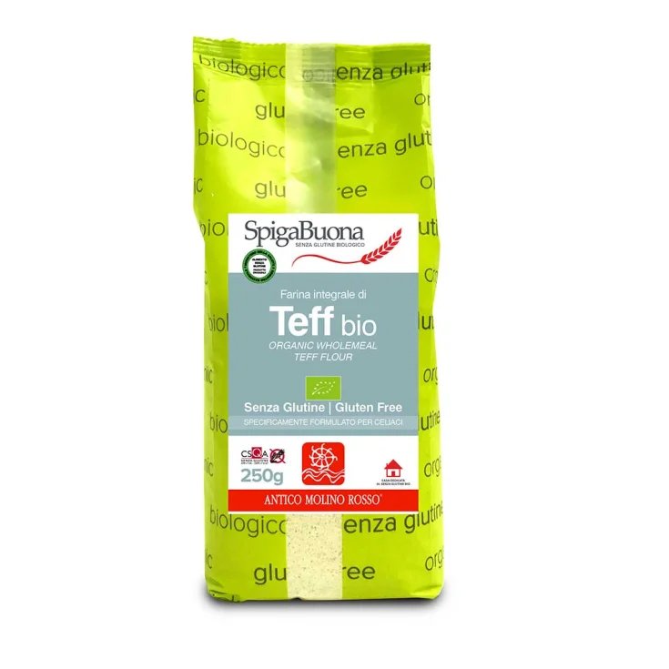 SpigaBuona® Farina Integrale Di Teff Bio Antico Molino Rosso® 250g