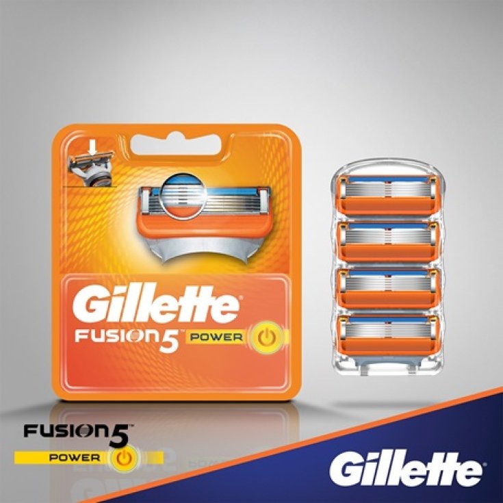 Gillette® Fusion 5 Power 4 Lame Di Ricambio