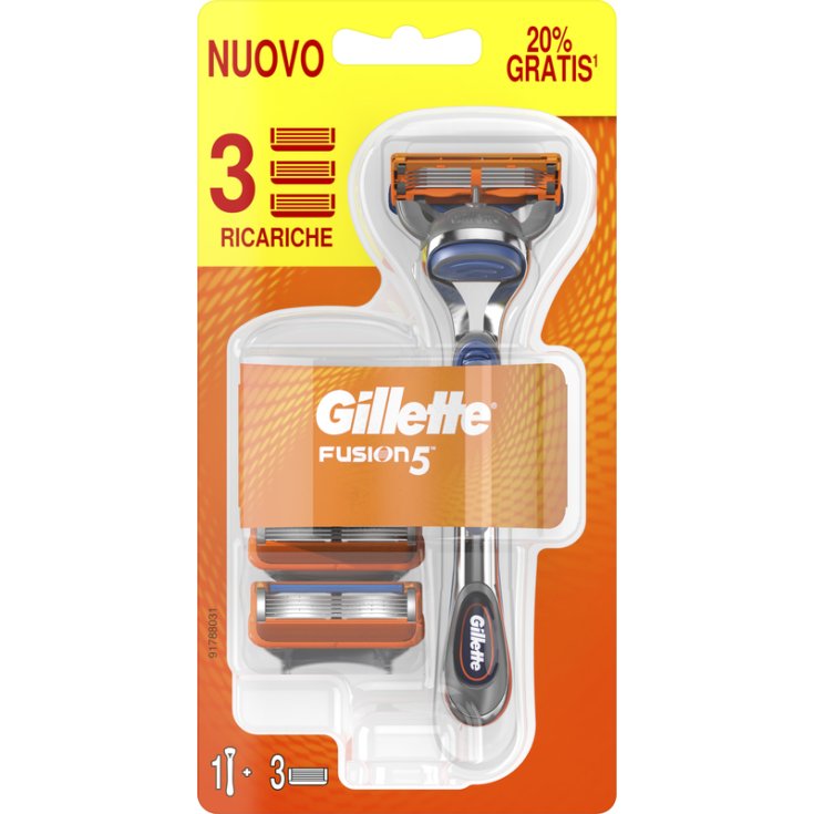 Gillette® Fusion 5 Manual+3 Ricariche