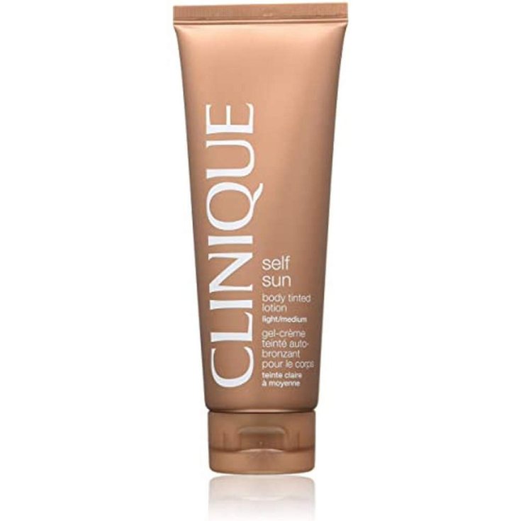 Self Sun&trade; Body Tinted Lotion Light/Medium Clinique 125ml