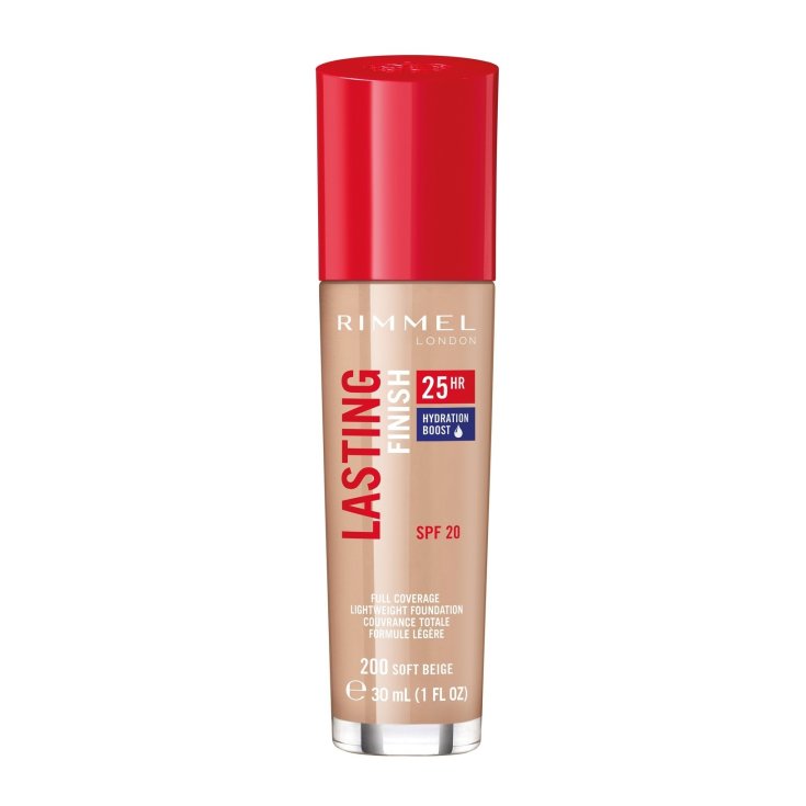 Lasting Finish 25H Fondotinta 200 Beige Morbido Rimmel 30ml