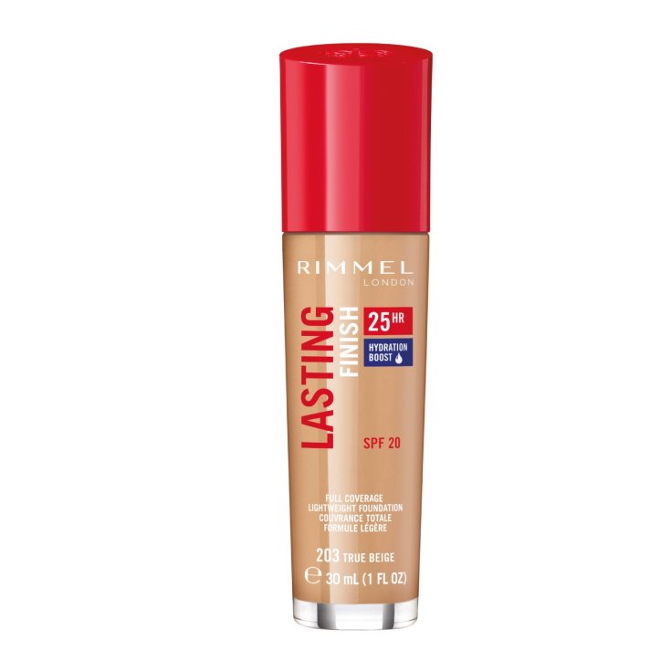 Lasting Finish 25H Fondotinta 203 Vero Beige Rimmel 30ml