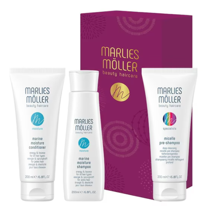 Marine Moisture Shampoo Marlies Möller 100ml Set 3 Parti 2018