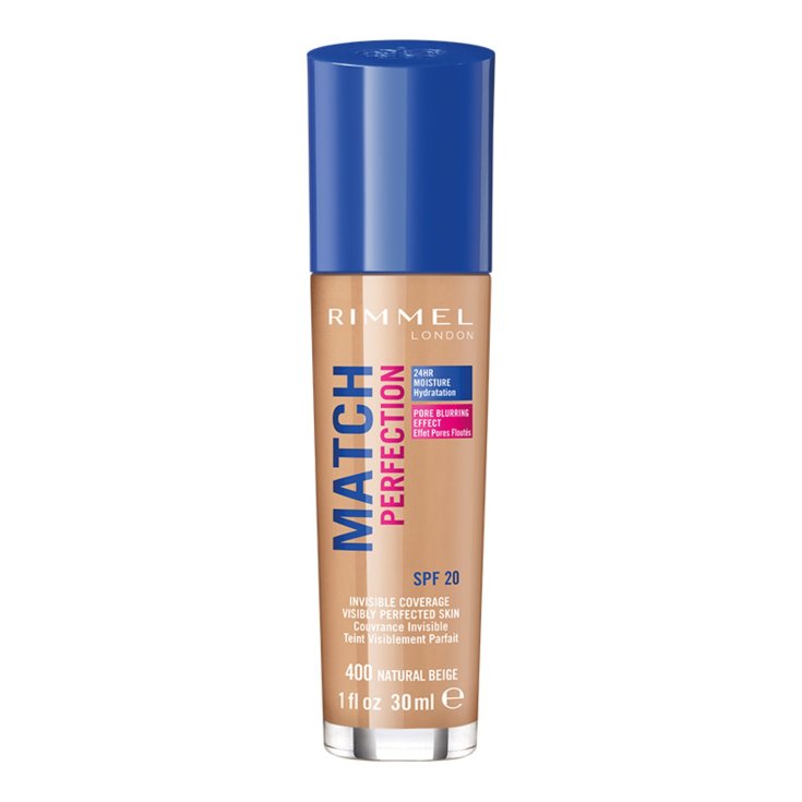 Match Perfection 400 Natural Beige Rimmel 30ml 