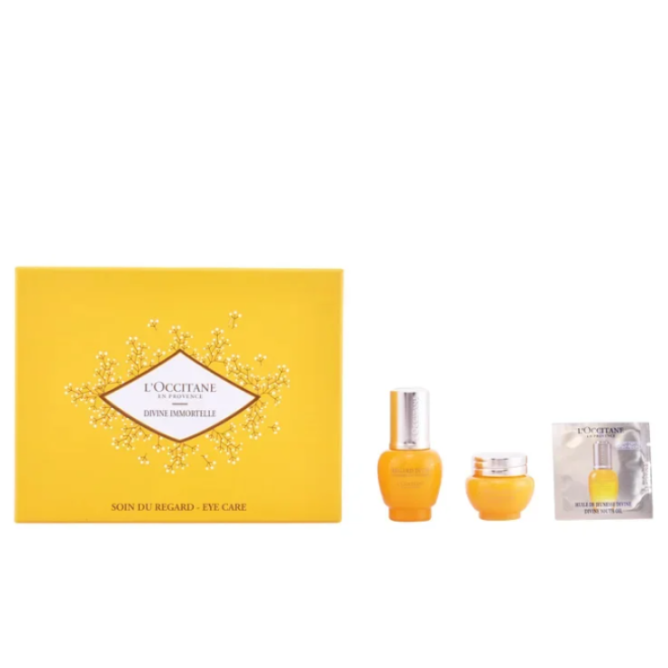Divine Inmortelle Eye Care L'Occitane Set 3 Parti 2017